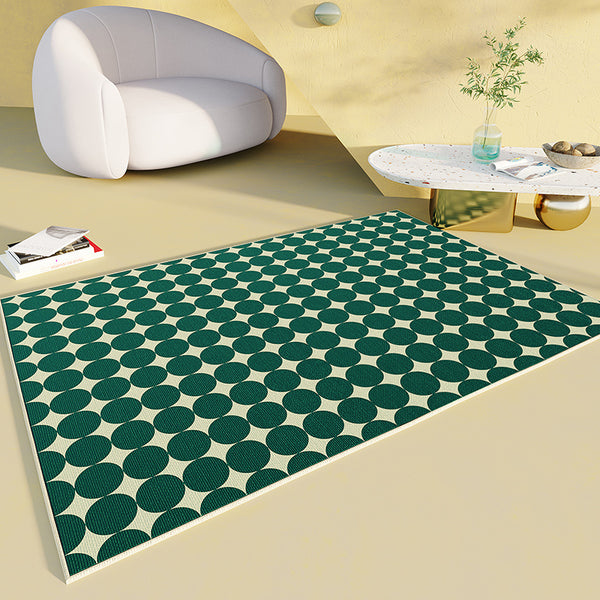 CheckaRug checkerboard rug in living room | Black and white checkered area rug on wooden floor | Modern checkerboard rug placed in bedroom | Soft checkered rug in entryway or hallway | CheckaRug on living room floor with furniture | Plush checkerboard rug for home decor | Non-slip checkerboard rug on tile floor | Stylish checkered rug near a sofa | Minimalist room with CheckaRug under coffee table | Cozy modern rug with bold square pattern