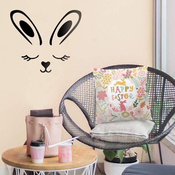 StickiPop wall stickers in children’s bedroom | Colorful peel-and-stick decals on nursery wall | Fun wall decorations for kids’ room | Animal-themed stickers on white bedroom wall | Easy-to-apply decorative stickers in playroom | StickiPop cartoon stickers for creative wall decor | Reusable wall decals in a cozy child’s space | Bright and cheerful stickers in modern nursery | Peel-and-stick room decor for children | Non-toxic decorative stickers on kids’ room wall