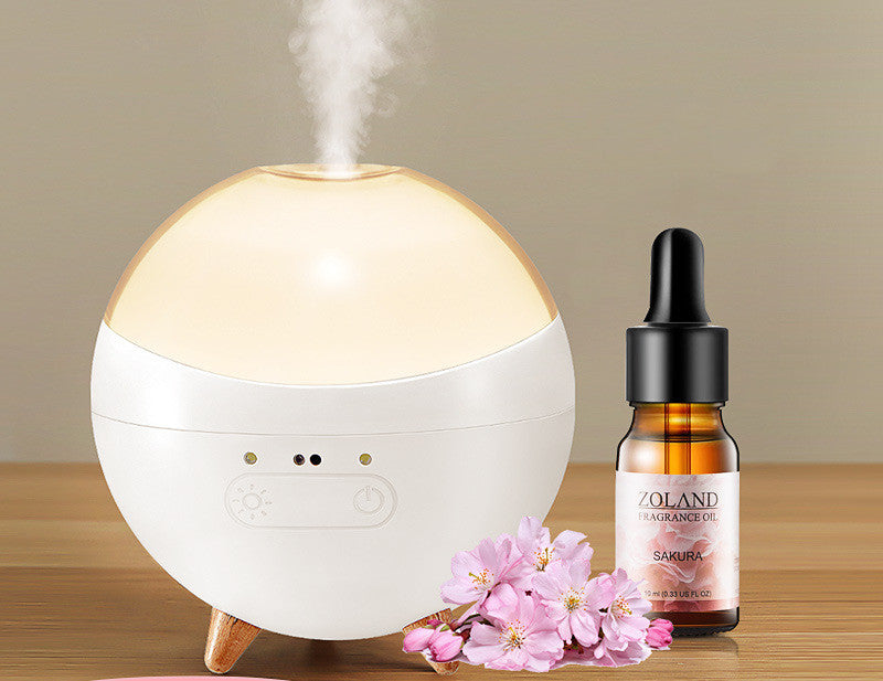 AromaMist Essential Oil Diffuser | USB Aroma Diffuser Humidifier | Compact Oil Diffuser with LED | Portable Mist Humidifier | Mini Aroma Diffuser | USB Essential Oil Humidifier | Small LED Aroma Diffuser | Quiet AromaMist Humidifier | Desk Essential Oil Diffuser | Aroma Diffuser for Home Use