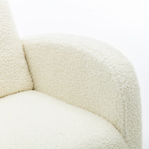 CoolRock modern rocking chair in living room | Comfortable padded rocking chair beside window | Stylish glider chair with wooden base | Cozy rocking chair for reading corner | Minimalist rocker with soft upholstery | CoolRock chair next to floor lamp and side table | Modern rocking chair for nursery or lounge | Ergonomic cushioned rocker in neutral tone | Elegant living room chair with gentle glide | CoolRock lounge chair in cozy interior setup