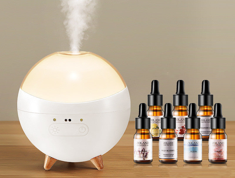 AromaMist Essential Oil Diffuser | USB Aroma Diffuser Humidifier | Compact Oil Diffuser with LED | Portable Mist Humidifier | Mini Aroma Diffuser | USB Essential Oil Humidifier | Small LED Aroma Diffuser | Quiet AromaMist Humidifier | Desk Essential Oil Diffuser | Aroma Diffuser for Home Use