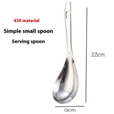 LadleLux stainless steel soup ladle on kitchen counter | Colander-style ladle scooping vegetables from soup | LadleLux utensil straining pasta from boiling water | Shiny stainless steel ladle with ergonomic handle | LadleLux ladle resting on cooking pot edge | Kitchen ladle with built-in strainer holes | Durable stainless steel soup ladle and colander combo | LadleLux being used to serve broth from saucepan | Close-up of slotted ladle straining hot soup | Elegant soup ladle with strainer for multi-purpose u