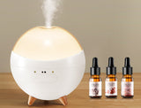 AromaMist Essential Oil Diffuser | USB Aroma Diffuser Humidifier | Compact Oil Diffuser with LED | Portable Mist Humidifier | Mini Aroma Diffuser | USB Essential Oil Humidifier | Small LED Aroma Diffuser | Quiet AromaMist Humidifier | Desk Essential Oil Diffuser | Aroma Diffuser for Home Use