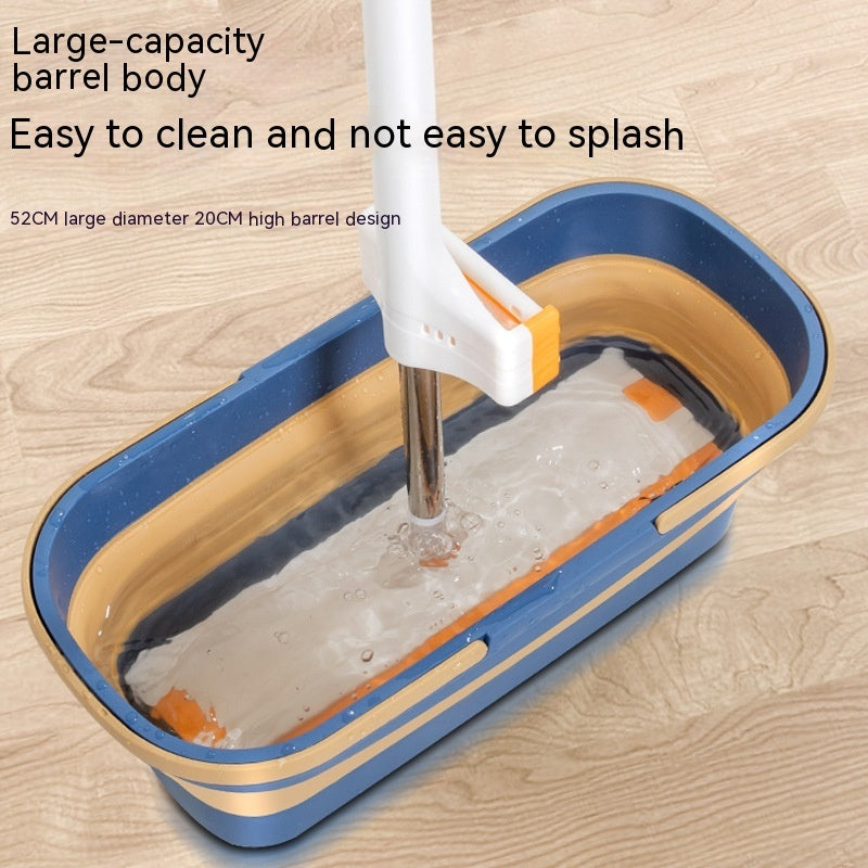 MopMate double-handle mop bucket on tile floor | Household cleaning bucket with sturdy dual grips | MopMate used for mopping kitchen floor | Spacious mop bucket with water and mop inside | Durable plastic mop bucket with two handles | MopMate bucket beside microfiber mop | Leak-proof cleaning bucket in utility room | Multi-use mop bucket for household chores | Ergonomic mop bucket for easy carrying | Compact cleaning bucket with stable base