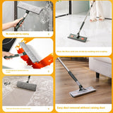 ClearReach window wiper cleaning tall glass window | Extended rod window cleaner reaching high surfaces | Splicing rod wiper blade on modern glass door | Household glass cleaner with adjustable handle | ClearReach cleaning large window with streak-free finish | Telescopic wiper used on bathroom mirror | Compact wiper blade for hard-to-reach windows | ClearReach glass cleaner on floor-to-ceiling window | Lightweight window wiper with detachable pole | Multifunctional window wiper cleaning shower glass