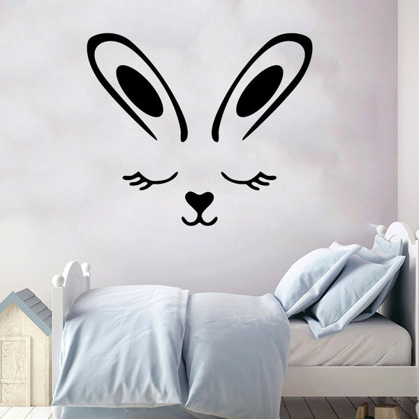 StickiPop wall stickers in children’s bedroom | Colorful peel-and-stick decals on nursery wall | Fun wall decorations for kids’ room | Animal-themed stickers on white bedroom wall | Easy-to-apply decorative stickers in playroom | StickiPop cartoon stickers for creative wall decor | Reusable wall decals in a cozy child’s space | Bright and cheerful stickers in modern nursery | Peel-and-stick room decor for children | Non-toxic decorative stickers on kids’ room wall