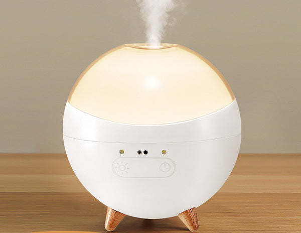 AromaMist Essential Oil Diffuser | USB Aroma Diffuser Humidifier | Compact Oil Diffuser with LED | Portable Mist Humidifier | Mini Aroma Diffuser | USB Essential Oil Humidifier | Small LED Aroma Diffuser | Quiet AromaMist Humidifier | Desk Essential Oil Diffuser | Aroma Diffuser for Home Use